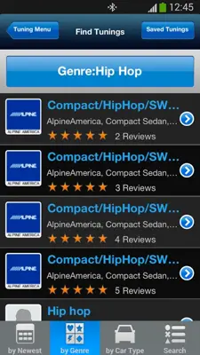 Alpine TuneIt App android App screenshot 1